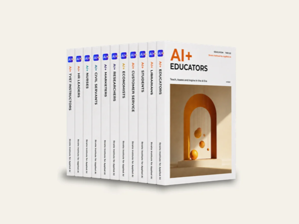 The AI+ applied-AI book set from the Straits Institute for Applied AI
